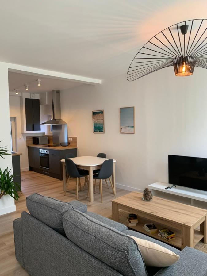 L'Air De La Mer, 2 Chambres, 50M Plage, Parking Houlgate Esterno foto